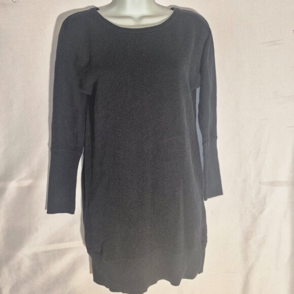 GAP stylish Black sweater dress/ long top in size xs - Picture 13 of 14